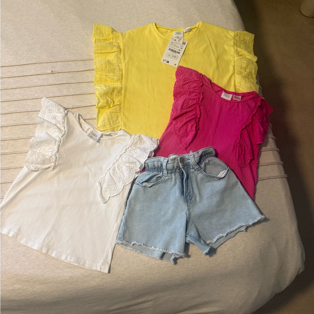 ZARA girls spring/ summer lot size 4-5